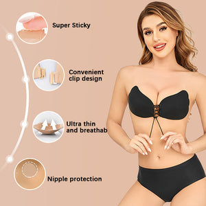 SlyLift® Invisible Strapless Push Up Bras