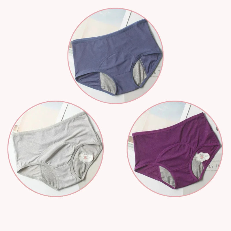 Menstrual Panties (Set of 3 Pieces)