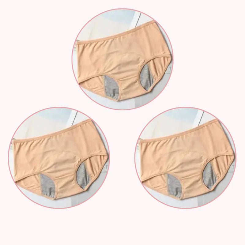 Menstrual Panties (Set of 3 Pieces)
