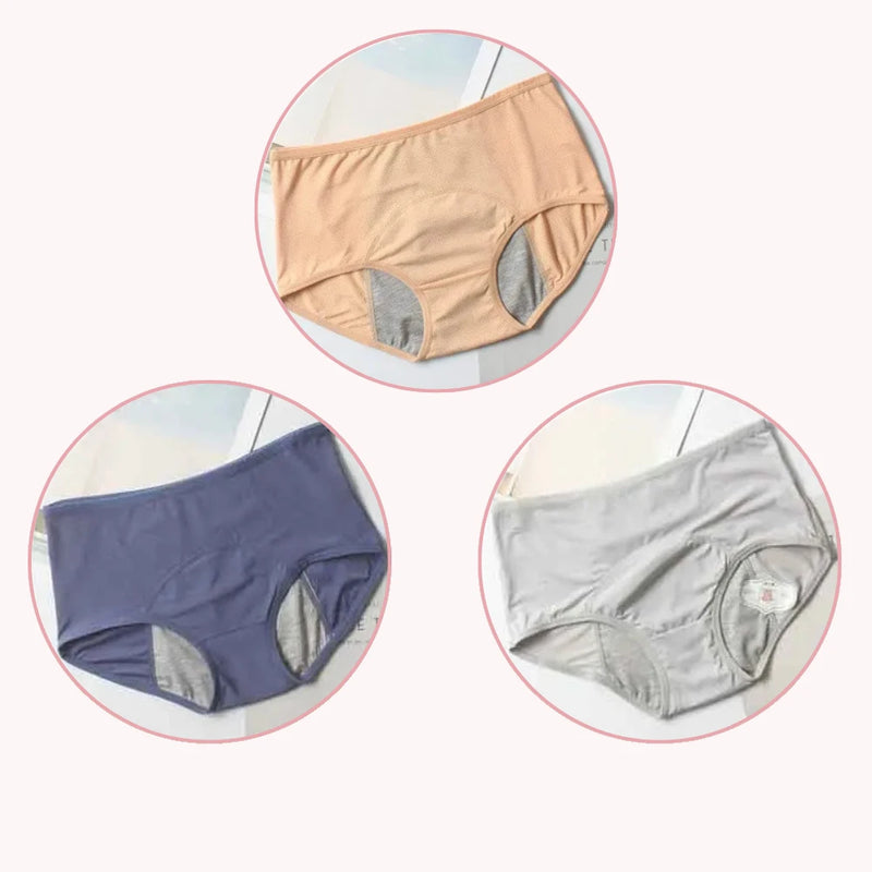 Menstrual Panties (Set of 3 Pieces)
