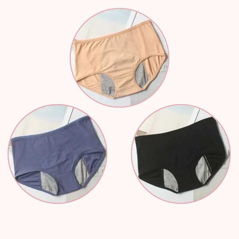 Menstrual Panties (Set of 3 Pieces)
