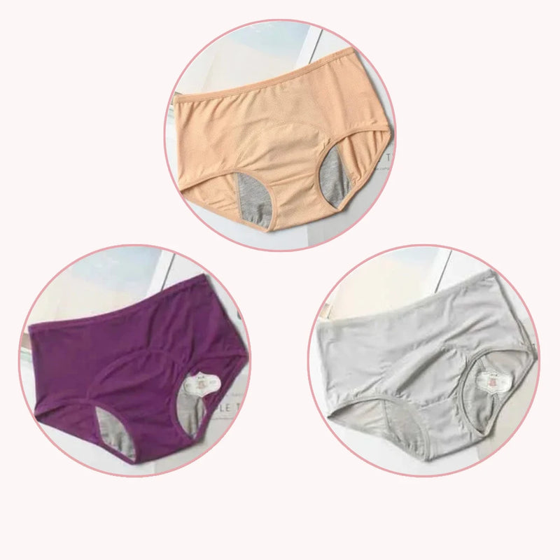 Menstrual Panties (Set of 3 Pieces)