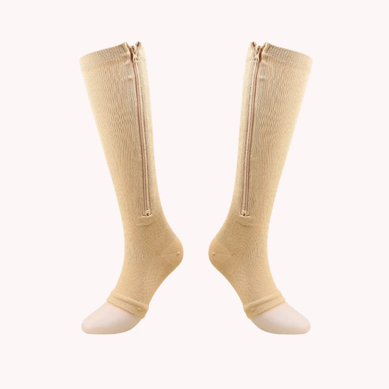 Toe-Free Diabetic Compression Socks