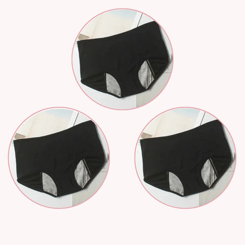 Menstrual Panties (Set of 3 Pieces)