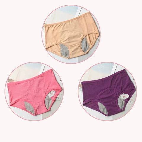 Menstrual Panties (Set of 3 Pieces)