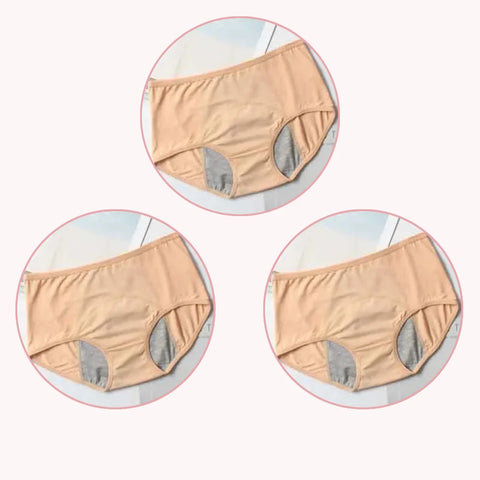 Menstrual Panties (Set of 3 Pieces)