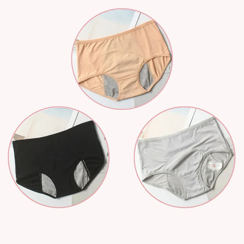 Menstrual Panties (Set of 3 Pieces)