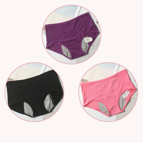Menstrual Panties (Set of 3 Pieces)