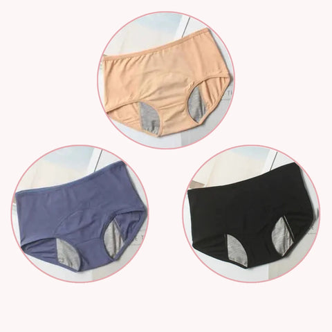 Menstrual Panties (Set of 3 Pieces)
