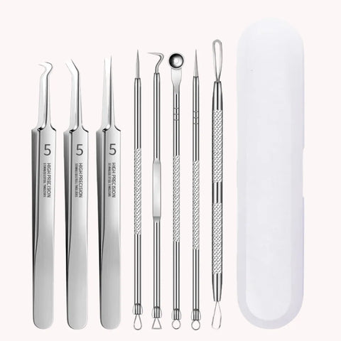 Set of 3 Needle Tools for Blackhead Removal