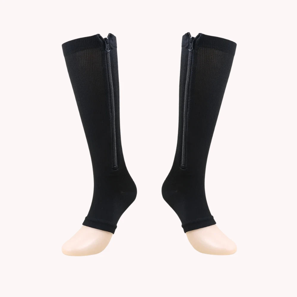 Toe-Free Diabetic Compression Socks