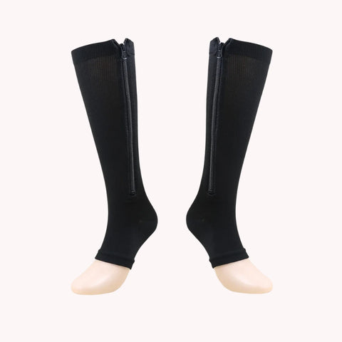 Toe-Free Diabetic Compression Socks